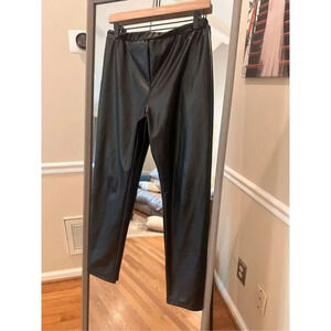 Entro Faux Leather Pants Large‎
